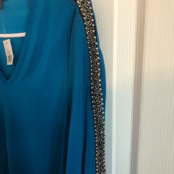 Blouse by The Limited. Blue. Size xs - Picture 3 of 5